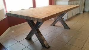 Chunky X 4x4 Steel Table Legs Oversize X By Dirtfrogfurniture