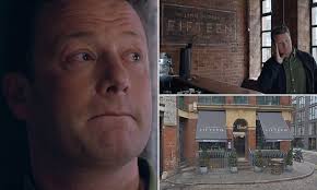 Jamie Oliver is reduced to tears as he returns to empty London restaurant