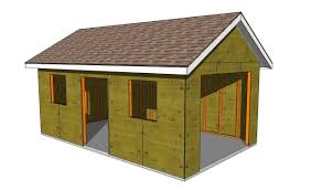 How To Build A Detached Garage Howtospecialist How To Build Step By Step Diy Plans Building A Garage Diy Garage Plans Garage Plans