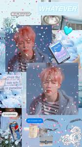 Big canvas paintings for home decor. Bts Jimin Aesthetic Wallpapers Wallpaper Cave