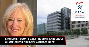 Snohomish County CASA Program announces Champion for Children award winner 