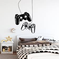 3 pieces little man cave wood sign decor toddler boys room wood wall art sign 15 x 4 x 0.2 rustic boys nursery wall sign decor farmhouse wooden arrow sign for baby home bedroom living room (white) 4.5 out of 5 stars. Game Stickers Boy Room Decorations For Bedroom 12xl Gamer Wall Decals Video Gamer Wall Decor Peel Stick Game For Nursery Kids Room Toys Games Kids Furniture Decor Storage Agtcorp Com