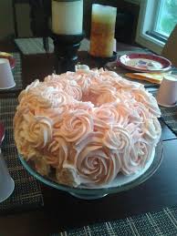 My Version Of A Bundt Pound Cake Decorated In Buttercream Icing Made For My Daughter Emily S Sweet 13th Bundt Cake Decorations Bundt Cake Bundt Cakes Recipes