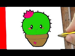 Klik op 'altijd toestaan' om poppetje tekenen te spelen! Hoe Teken Je Een Schattige Cactus Youtube