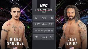 Born december 8, 1981) is an american professional mixed martial artist, currently signed to the ufc competing in the lightw. Diego Sanchez Vs Clay Guida Ufc 4 Gameplay Legendary Difficulty Ai Vs Ai Ps4 Youtube