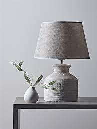 Shop wayfair for all the best bedside small table lamps. Concrete Effect Bedside Lamp Table Lamps Uk Concrete Table Lamp Small Table Lamp