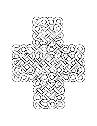 These spring coloring pages are sure to get the kids in the mood for warmer weather. Traditional Celtic Knot Cross Coloring Pages Best Place To Color