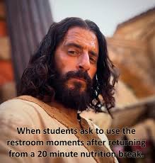 When students askto to use the restroom moments after retu ning from a 20  minute nutrition b