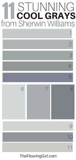 11 Awesome Cool Gray Paint Shades From Sherwin Williams Gray Paint Colors Sherwin Williams Sherwin Williams Paint Colors Grey Paint Colors