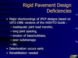 rigid pavement design deficiencies ppt video online download