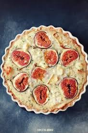 Quiche Z Figami Kozim Serem I Tymiankiem Fig Recipes Food Yummy Food