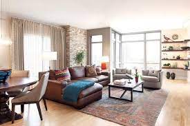 Alternativ kann auch eine runde hängeleuchte an der decke aufgehängt werden. Gute Grunde Fur Die Positionierung Vom Sofa Mitten Im Raum