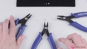 beading guide how to choose the right size crimping pliers fusion beads