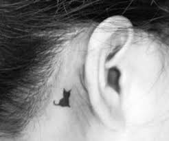 Give your tattoo a hint of colors by adding a few yellow spots at the back of your black and white sunflower arm tattoo! Black And White Cat And Cat Tattoo Image 136594 On Favim Com