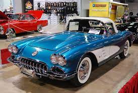 Onyx black red vinyl interior 283ci engine, 245 horsepower dual 4 barrel carbs power glide transmis. Pin On Corvetts