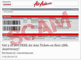 The payment for your airasia booking on airpaz can be processed via bank paypal, credit card, bank transfer, and over the counter methods. Airasia Warns Of Online Survey Ticket Scam Economy Traveller