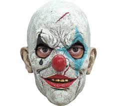 The duelists of the roses. Masque Clown Larme