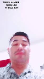 Miguelito Barraza con Ronald Marcos grabando en Radio la Kalle. #Chis...