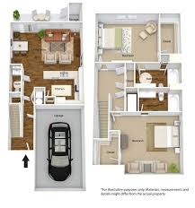 Wow Brand New 2 Bedroom Townhomes Coming To Regency Club Apartments In Evansville Garage Bedroom Townhouse Apartment Floor Plan