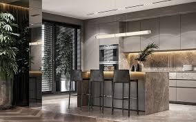 Luxury Living On Instagram Rate This Kitchen Out Of 10 Follow Architxure For Mo Residential Interior Modern Kitchen Design Kitchen Interior Design Modern