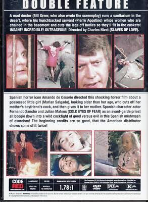 THE POSSESSED / DEMON WITCH CHILD DVD Code Red (B4)