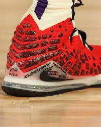 Nike lebron 17 university red/black men's basketball shoe nov 12, 2019 step out in style with a pair of university red/black lebron 17 basketball shoes. The King Rocks The Lebron 7 Media Day And Another 17 Low Nice Kicks