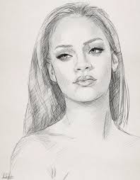 1001 Idees Pour Realiser Un Dessin Swag Hommage A La Fille Swag Portrait Dessin Dessin Visage Croquis De Portrait