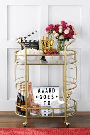 3 shelves for plenty of storage. Better Homes Gardens Gold Metal And Glass Fitzgerald Serving Bar Cart Walmart Com In 2021 Christmas Bar Cart Gold Bar Cart Bar Cart Decor
