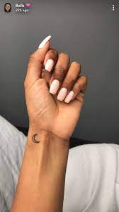 Pin By Pia On Nails Dainty Tattoos Tiny Tattoos Small Girl Tattoos