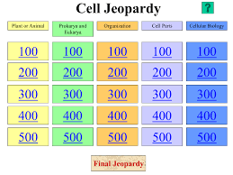 Maybe you would like to learn more about one of these? Cell Jeopardy