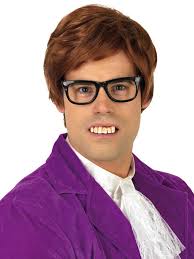 shoperama Slate Yellow Austin Powers Nerd Teeth with Pad Costume Accessory  Fake Bit Nest : Amazon.com.au: Toys & Games