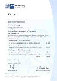 Welche note ihr zeugnis hat. Zeugnis