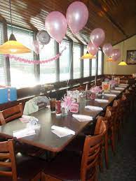 Baby Shower At A Restaurant Baby Shower Table Decorations Baby Shower At Restaurant Baby Shower Princess