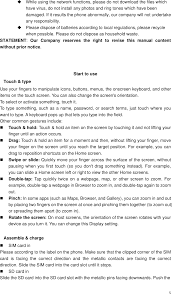 User Manual POSH Orion Max X550 Posh Mobile