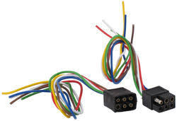 If you have 4 prong outlet, but only 3 wires from breaker box.and no neutral wire is available. How To Change The Old 6 Pin Rectangular Wiring Harness To A 7 Way Wiring Harness Etrailer Com