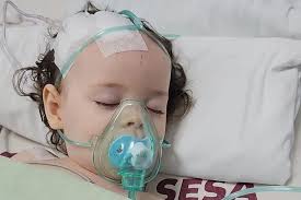 Woman facing her fears to help toddler Sienna-Rose