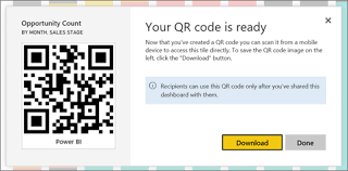 By andrew king pcworld | today's best tech deals picked by pcworld's editors top deals on great products picked by techconnect's editors barcode scanner by zxing team can scan a v. Create A Qr Code For A Tile To Use In Power Bi Mobile Apps Power Bi Microsoft Docs
