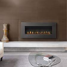 Magically transform any wall into a decorative niche with this wall mounted modern gas fireplace that hangs effortlessly, like a work of fine art. Napoleon Plazmafire 48 Direct Vent Wall Hanging Linear Gas Fireplace Whd48 Gas Fireplace Contemporary Gas Fireplace Linear Gas Fireplace