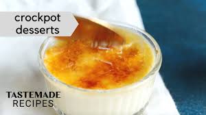 04 of 15 slow cooker peach dump cake 5 Easy Crockpot Desserts Youtube