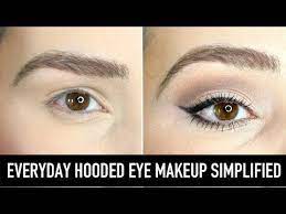 Learn How To Apply Eyeshadow Eyeliner Mascara And Brow Makeup For Hooded Eyes Everyd Hooded Eye Makeup Tutorial Hooded Eye Makeup Eye Makeup For Hooded Eyes