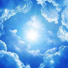 Resultado de imagen para cielo con luz dorada
