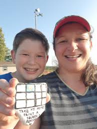 Thank you to whoever painted this sentimental piece