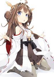 What is this cute Kongo-chan? [Kancolle] : r/awwnime