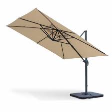 parasol falgos square cantilever alice s garden couleur tissu beige taille 255cm h x 300cm l x 55cm p parasol deporte parasol mobilier jardin