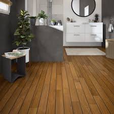 Revêtement de sol confortable, compatible au chauffage au sol, et offrant une bonne insonorisation. Parquet Bois Massif Teck Pont De Bateau Huile S Multi Longueurs L 9 Cm Leroy Merlin