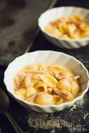 Mac Cheese Soup By Pepper Ph Delicious Soup Mac And Cheese Soup Recipe Mac N Cheese Soup