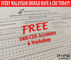 The cds account may be opened by:an individual who has reached the age of eighteen (18) years as of the application date.a corporation within the context of section 4 of the companies act 1965.any corporate body that is incorporated. Pipe Academy 1 Person 1 Cds Campaign ä¸€äººä¸€cds æ´»åŠ¨ Facebook