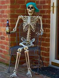 20 Best Funny And Crazy Life Size Posable Skeleton Halloween Decoration Ideas Page 8 O Fun Halloween Decor Halloween Skeleton Decorations Halloween Skeletons