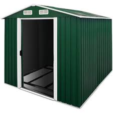 Mygardenhome bietet metallgerätehäuser in diversen größen an. Deuba Xxxl Metall Geratehaus 14 7m Mit Real De