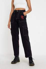Bdg Dragon Print Skate Jeans Black 28w 32l At Urban Outfitters From Urban Outfitters On 21 Buttons